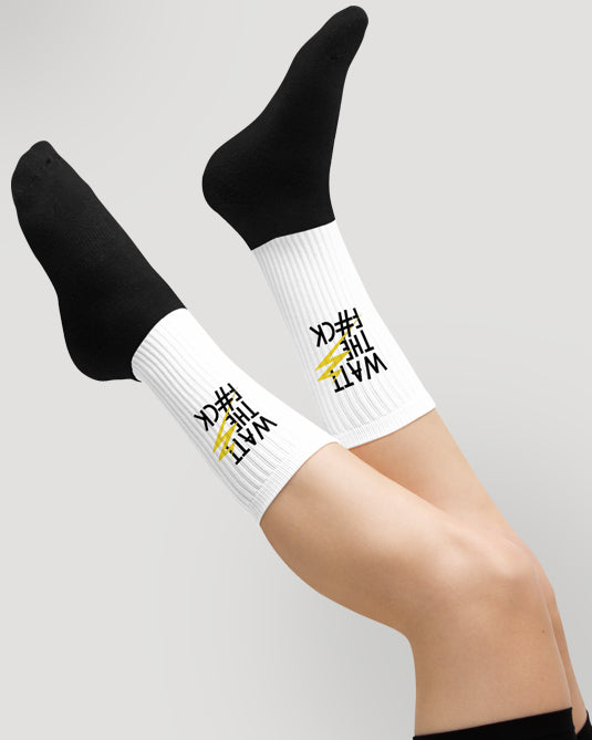 Socken "Watt the f