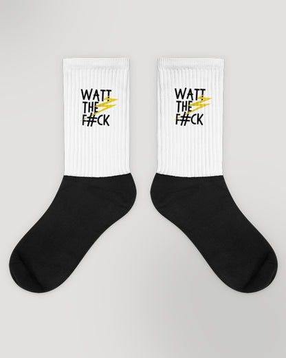 Socken "Watt the f