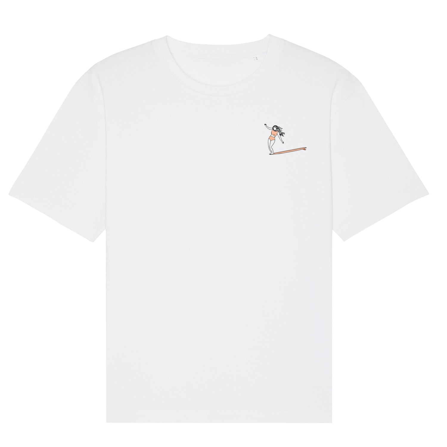 T-Shirt „Go with the Flow”